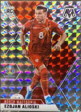 Ezgjan Alioski #58 Soccer Cards 2021 Panini Mosaic UEFA Euro 2020