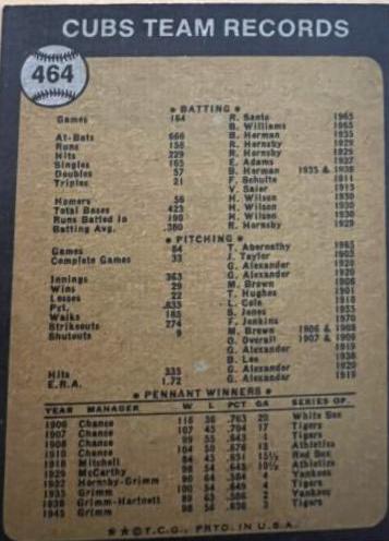 Chicago Cubs #464