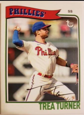Trea Turner #41 Baseball Cards 2023 Topps Brooklyn Collection