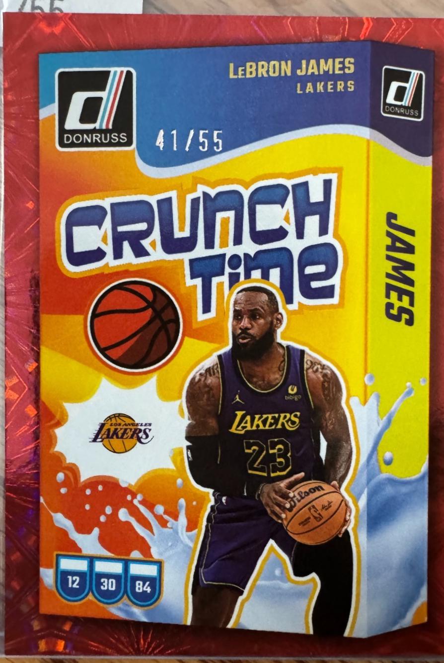 LeBron James [International Red Fireworks] #4