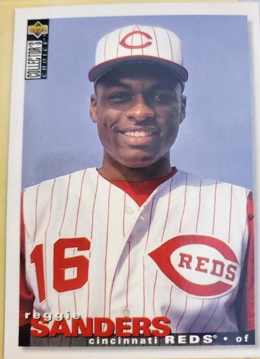 Reggie Sanders #431 Baseball Cards 1995 Collector's Choice