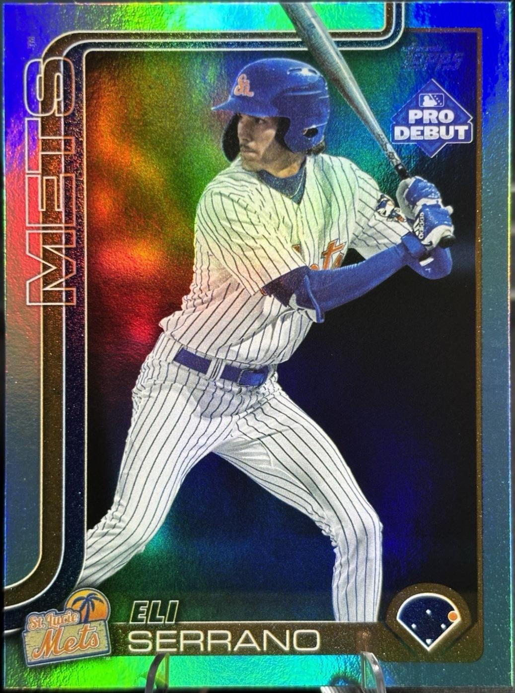 Eli Serrano [Aqua Refractor] #PDC-153
