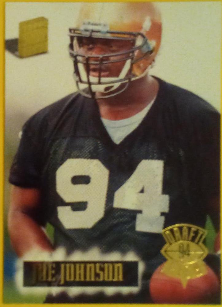 Joe Johnson #93 Football Cards 1994 Stadium Club