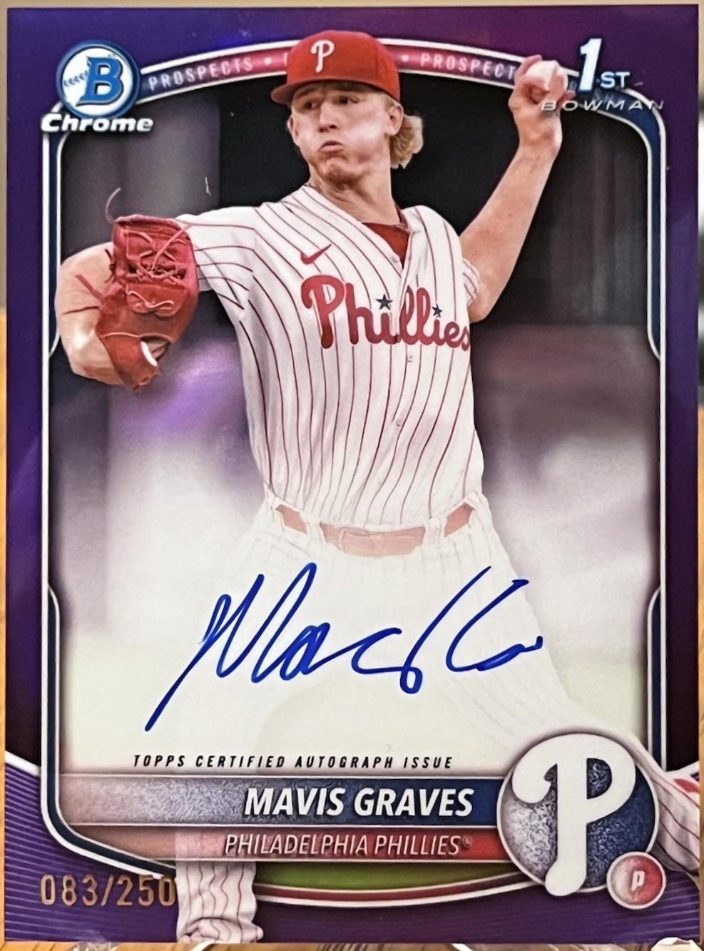 Mavis Graves [Purple Refractor] #CPA-MG
