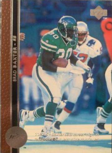 Brad Baxter #201 1996 Upper Deck Football