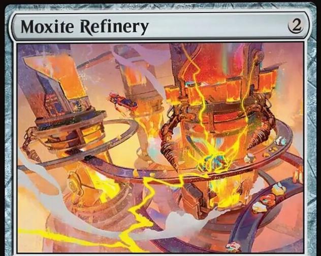 Tap to enlarge Moxite Refinery, Magic Edge of Eternities Commander