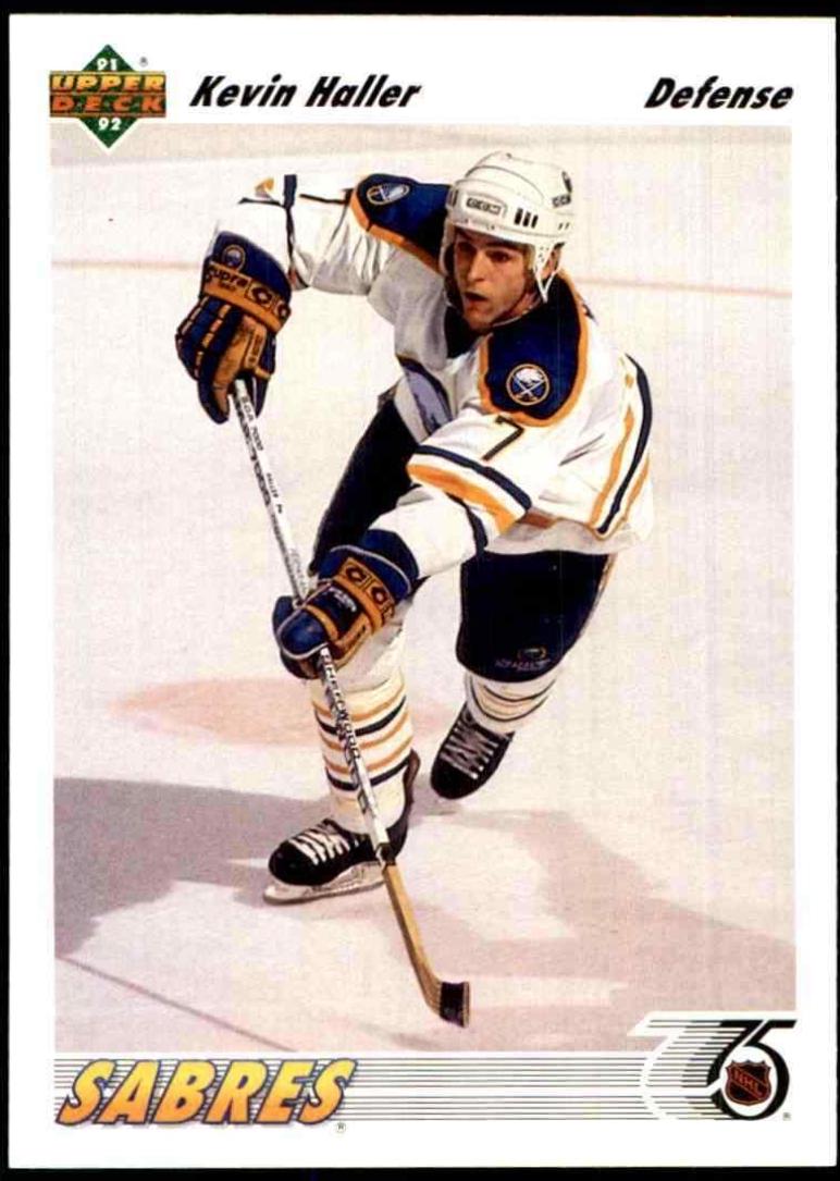 Kevin Haller #192 Hockey Cards 1991 Upper Deck