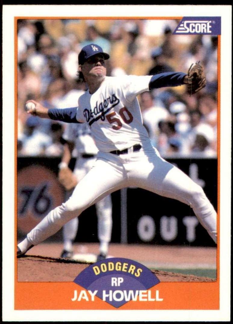 Jay Howell #378 Baseball Cards 1989 Score