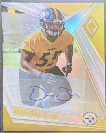 Devin Bush II #165 Football Cards 2019 Panini Phoenix