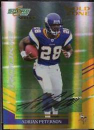 Adrian Peterson [Gold Zone Autograph] #341