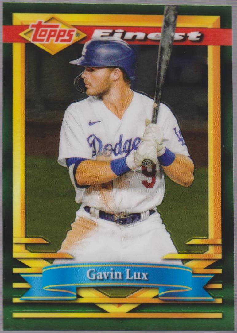 Gavin Lux #181 2021 Topps Finest Flashbacks Baseball