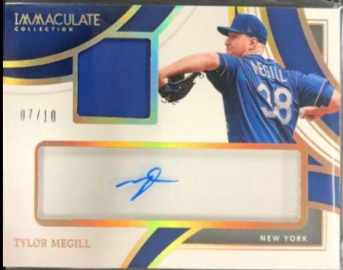 Tylor Megill [Patch Autograph Jersey Number] #130