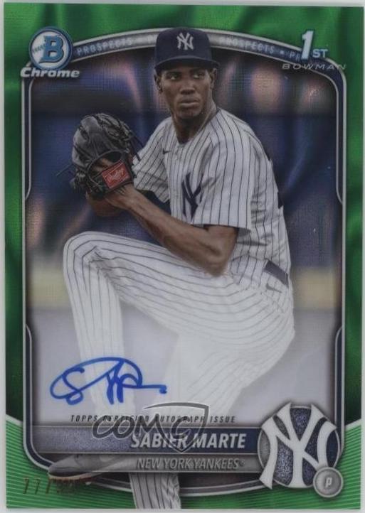 Sabier Marte [Green Lava Refractor] #CPA-SM