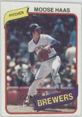 1980 Moose Haas #181