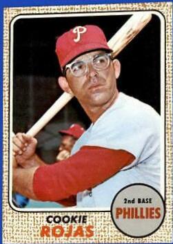 Cookie Rojas #39 Baseball Cards 1968 Topps