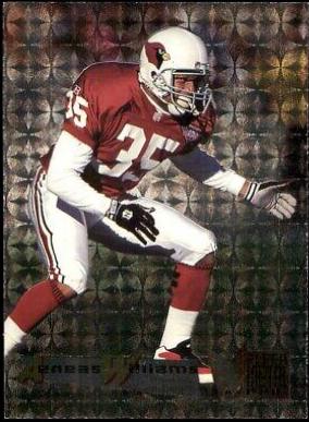 Aeneas Williams #7 Football Cards 1995 Fleer Metal