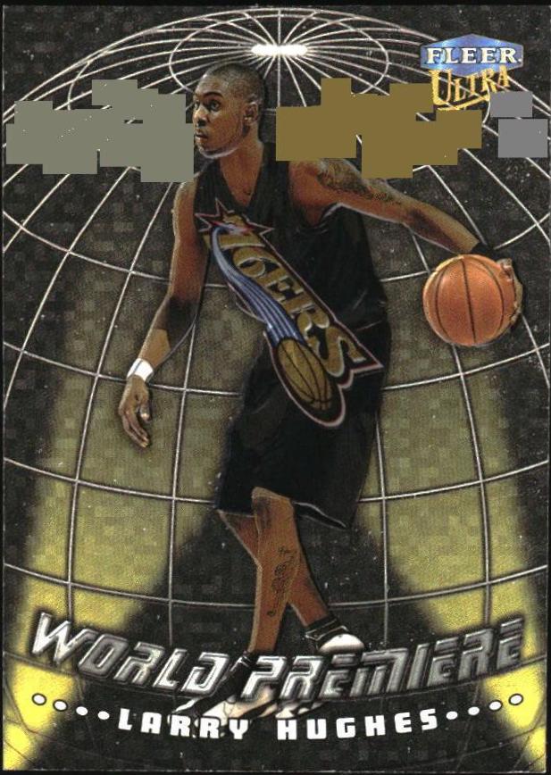 Larry Hughes #7 Basketball Cards 1998 Ultra World Premiere