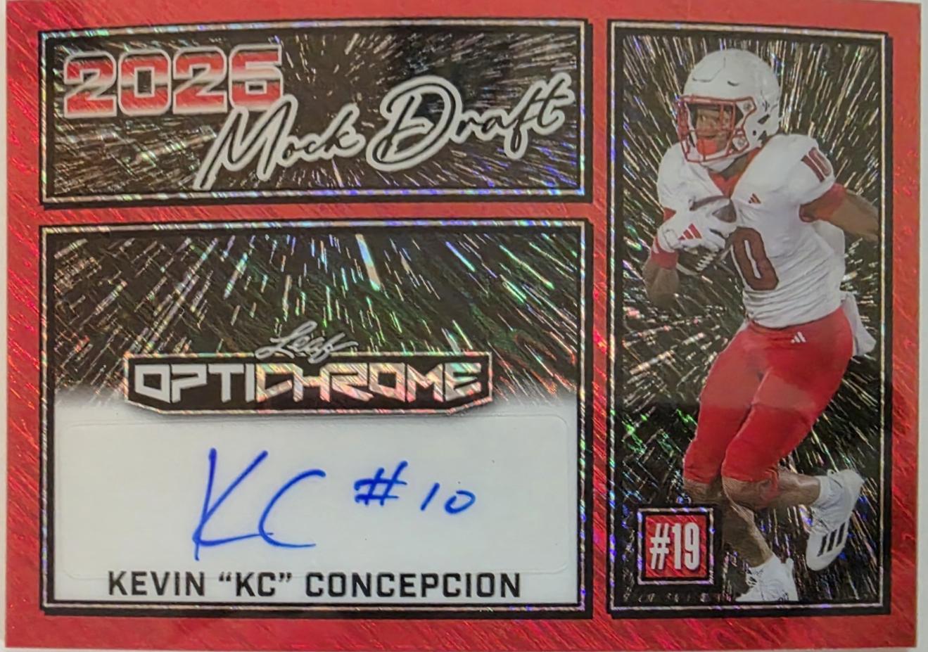 Kevin KC Concepcion [Shimmer Red] #MA-KC1