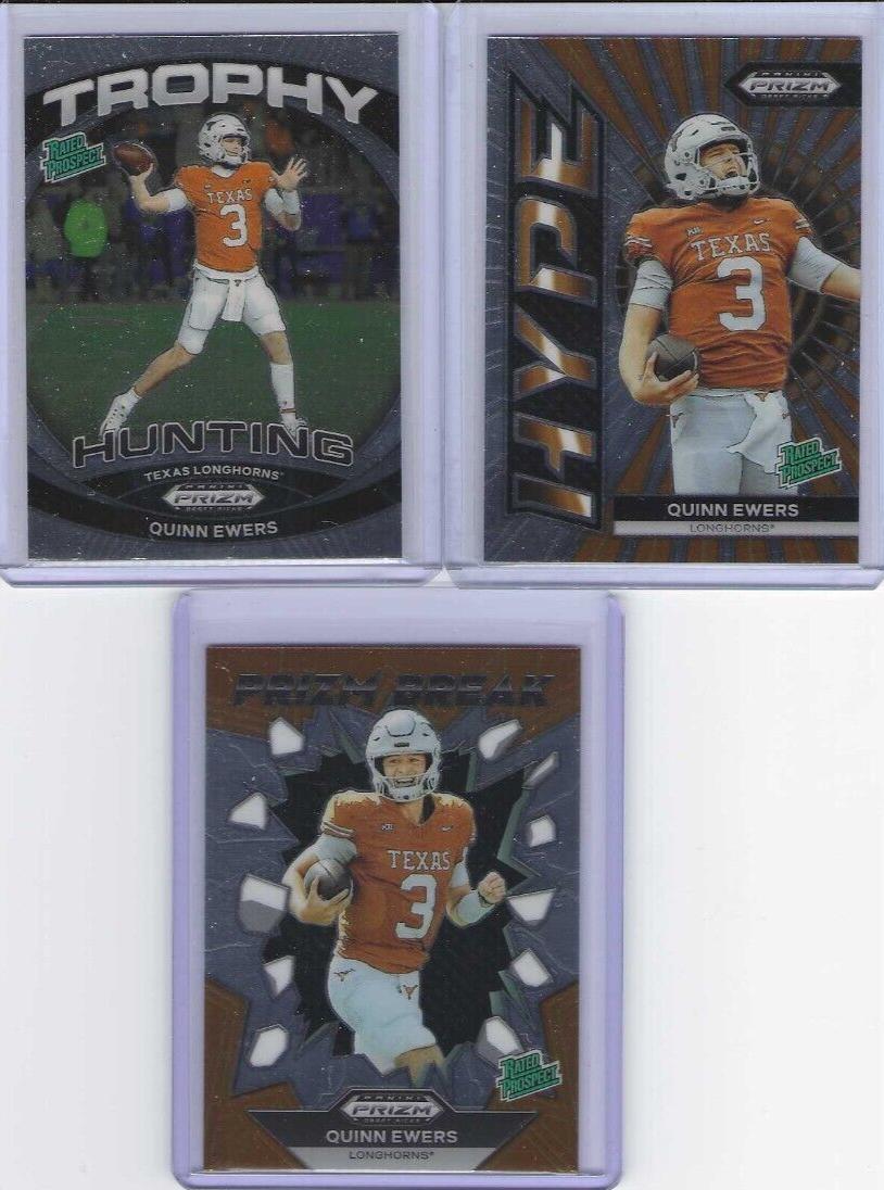 Quinn Ewers #HP-QE 2024 Panini Prizm Draft Picks Hype Football