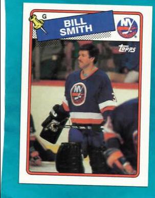 Bill Smith #17 Hockey Cards 1988 Topps