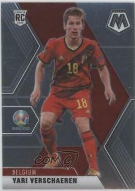 Yari Verschaeren #13 Soccer Cards 2021 Panini Mosaic UEFA Euro 2020