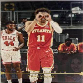 Trae Young #1 Basketball Cards 2021 Panini PhotoGenic