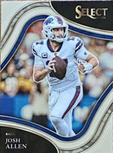 Josh Allen #306 Football Cards 2021 Panini Select