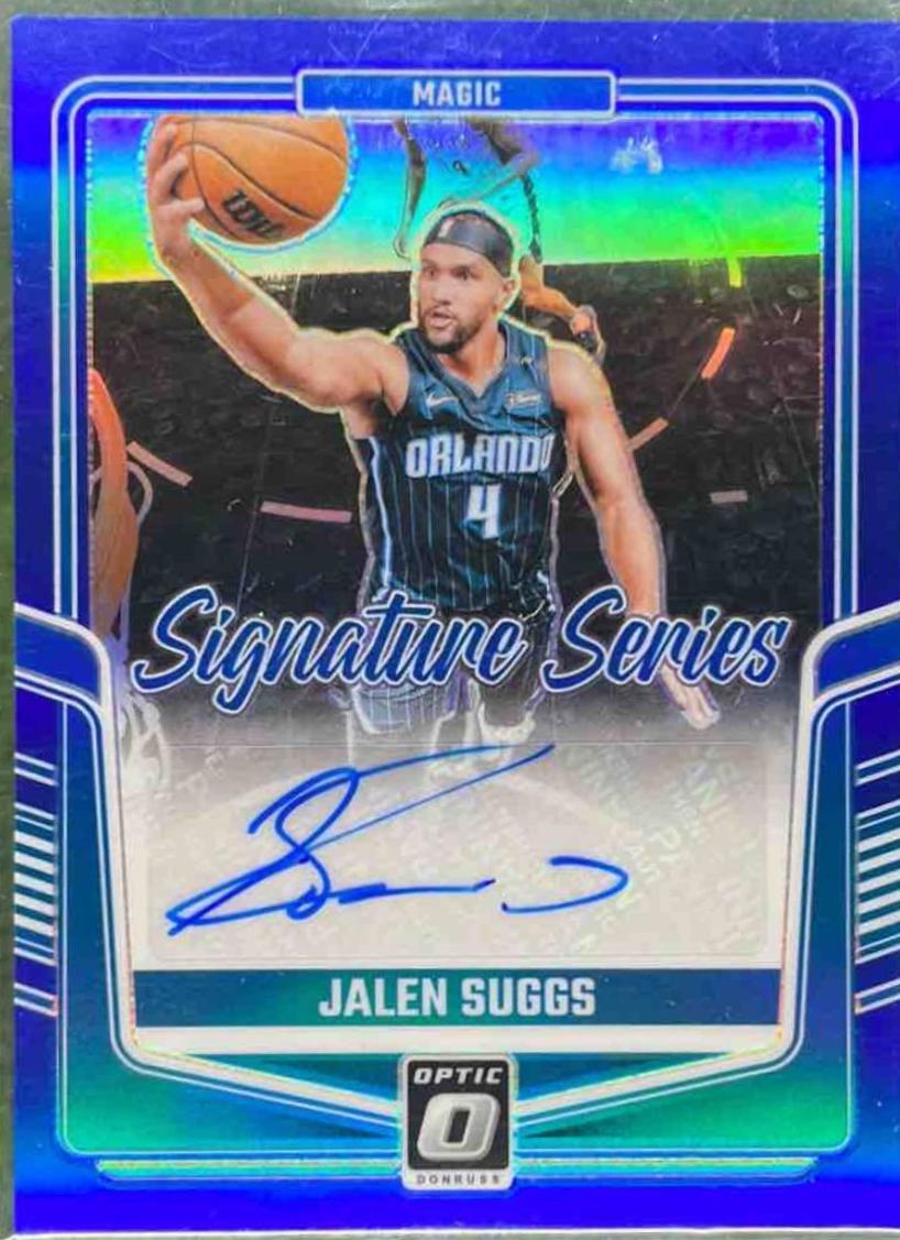 Jalen Suggs [Blue] #24 Prices | 2024 Panini Donruss Optic