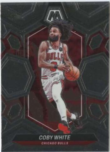 Coby White #106 Basketball Cards 2023 Panini Mosaic