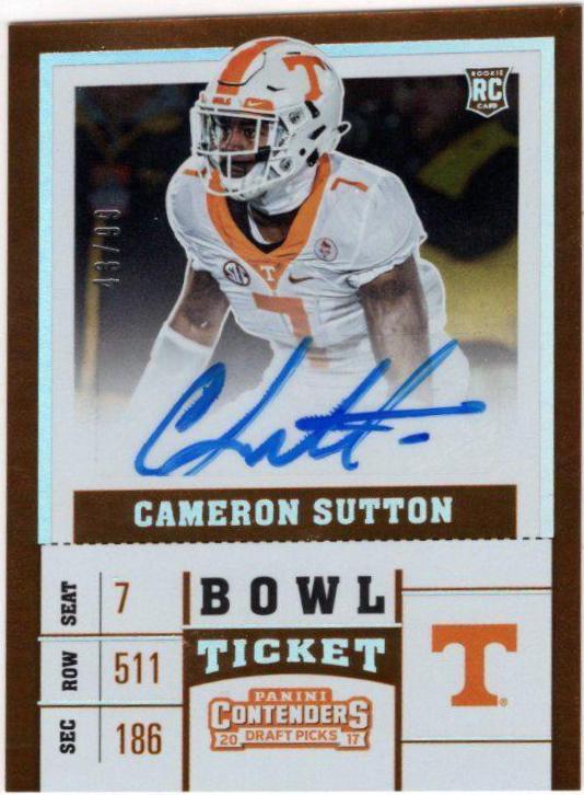 Cameron Sutton [Bowl] #208