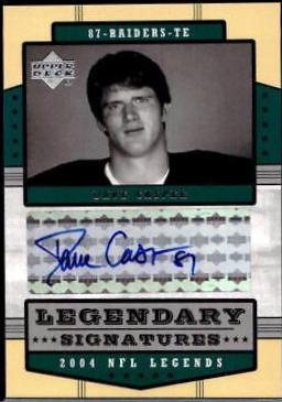 Dave Casper #LS-DC Football Cards 2004 Upper Deck Legends Legendary Signatures