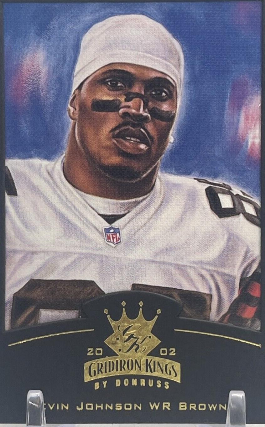 Kevin Johnson #19 2002 Panini Donruss Gridiron Kings Football