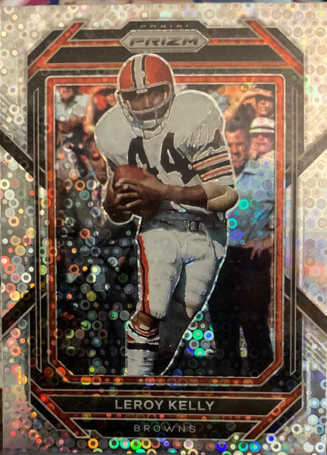 Leroy Kelly #75 2022 Panini Prizm No Huddle Football