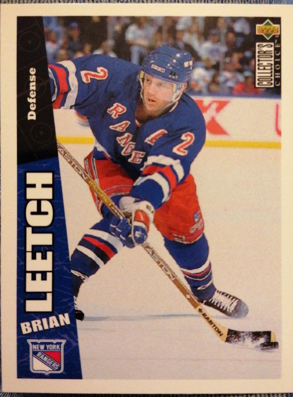 Brian Leetch #169 Hockey Cards 1996 Collector's Choice
