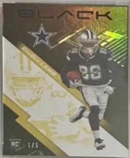 CeeDee Lamb #114 2020 Panini Black Football