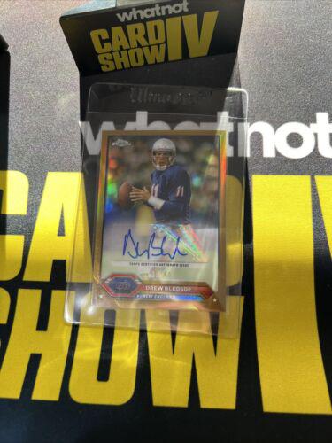 Drew Bledsoe [Gold Refractor] #TCA-DB