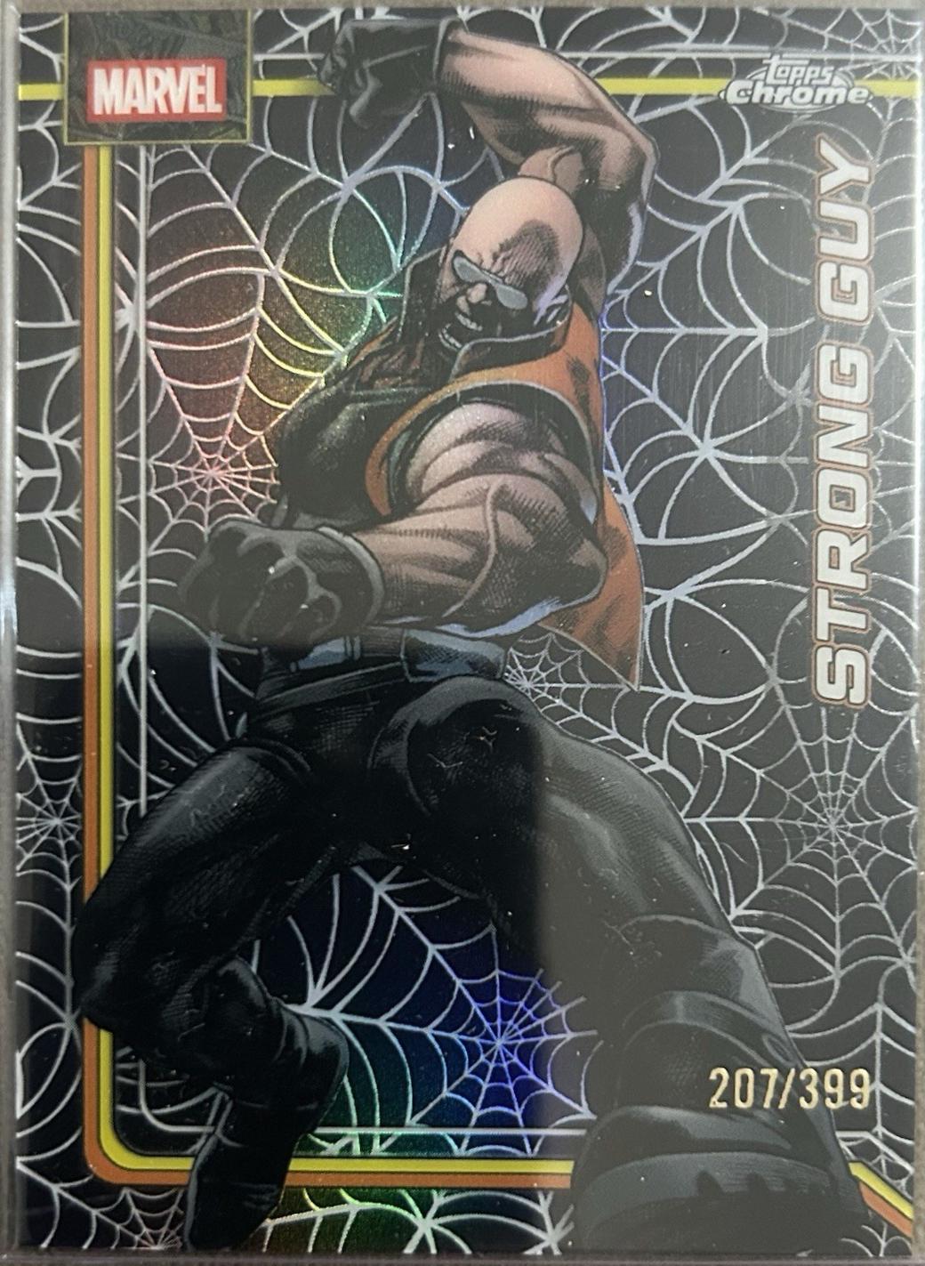 Strong Guy Spider-Web Refractor