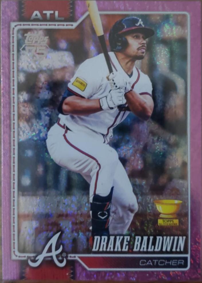 2026 Topps Series 2 Drake Baldwin [Holo Foil Pink] #692 card