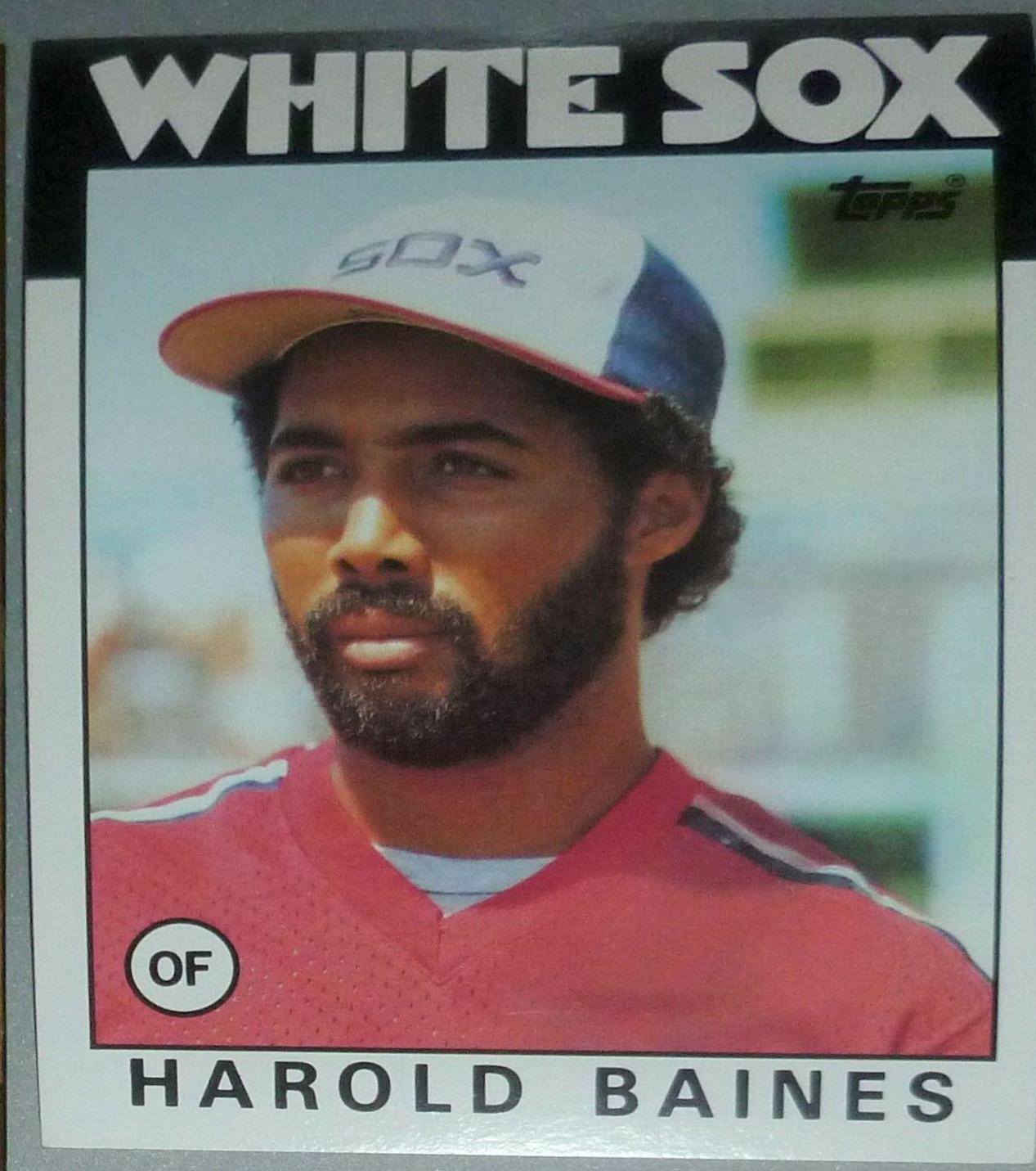 Harold Baines #9 Baseball Cards 1986 Topps Super