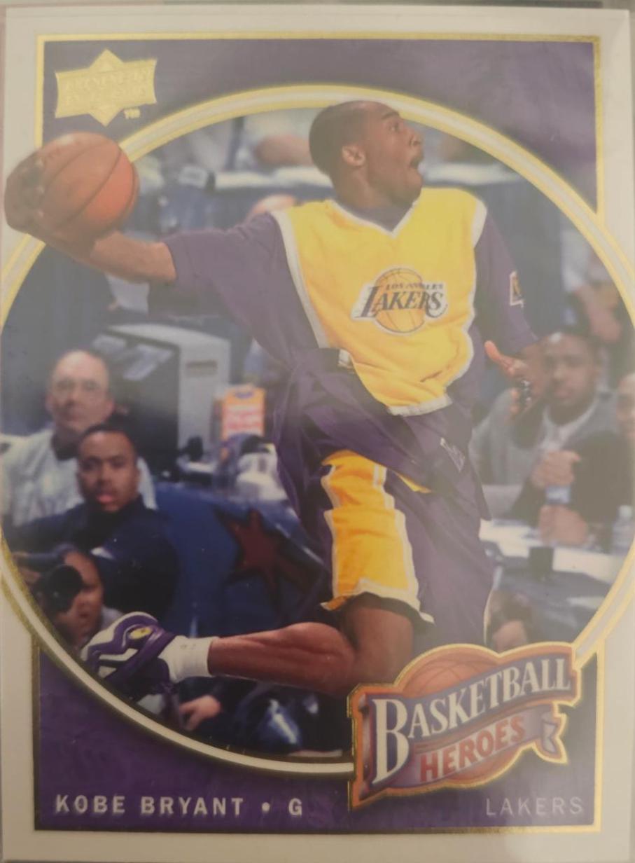Kobe Bryant #KB-2 Basketball Cards 2008 Upper Deck NBA Heroes Kobe Bryant