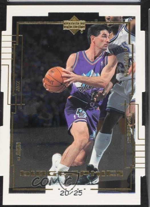 John Stockton #B27 1999-00 Upper Deck Basketball BioGraphics