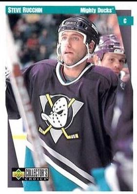 Steve Rucchin #7 Hockey Cards 1997 Collector's Choice