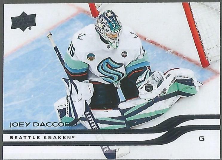 Joey Daccord #608 2025 Upper Deck Extended Series Hockey