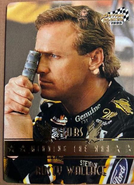 Rusty Wallace #80 Racing Cards 1995 Action Packed NASCAR