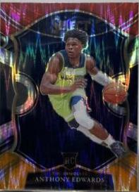 Anthony Edwards [Tri Color Prizm] #61 Prices | 2020 Panini Select