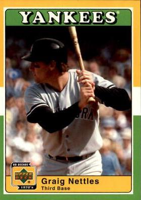 Graig Nettles #40 Baseball Cards 2001 Upper Deck Decade 1970's