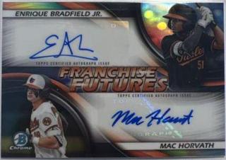 Mac Horvath, Enrique Bradfield Jr.