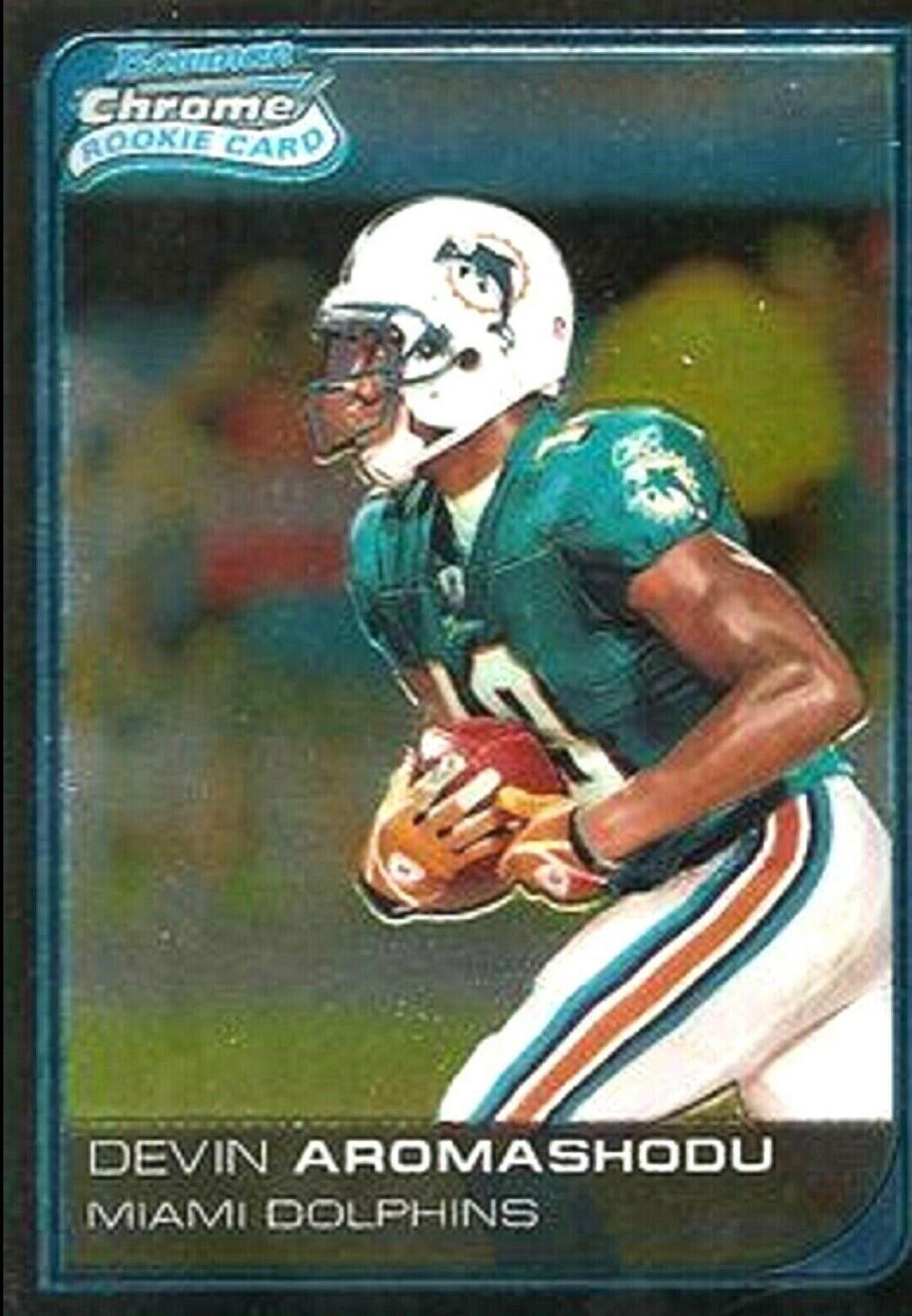 Devin Aromashodu #1 Football Cards 2006 Bowman Chrome