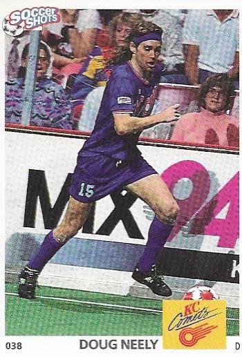 Doug Neely #38 Soccer Cards 1991 Soccer Shots MSL