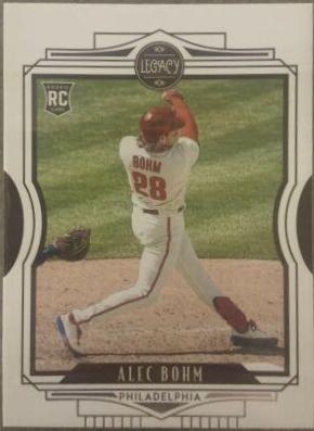 Alec Bohm #2 Baseball Cards 2021 Panini Chronicles Legacy
